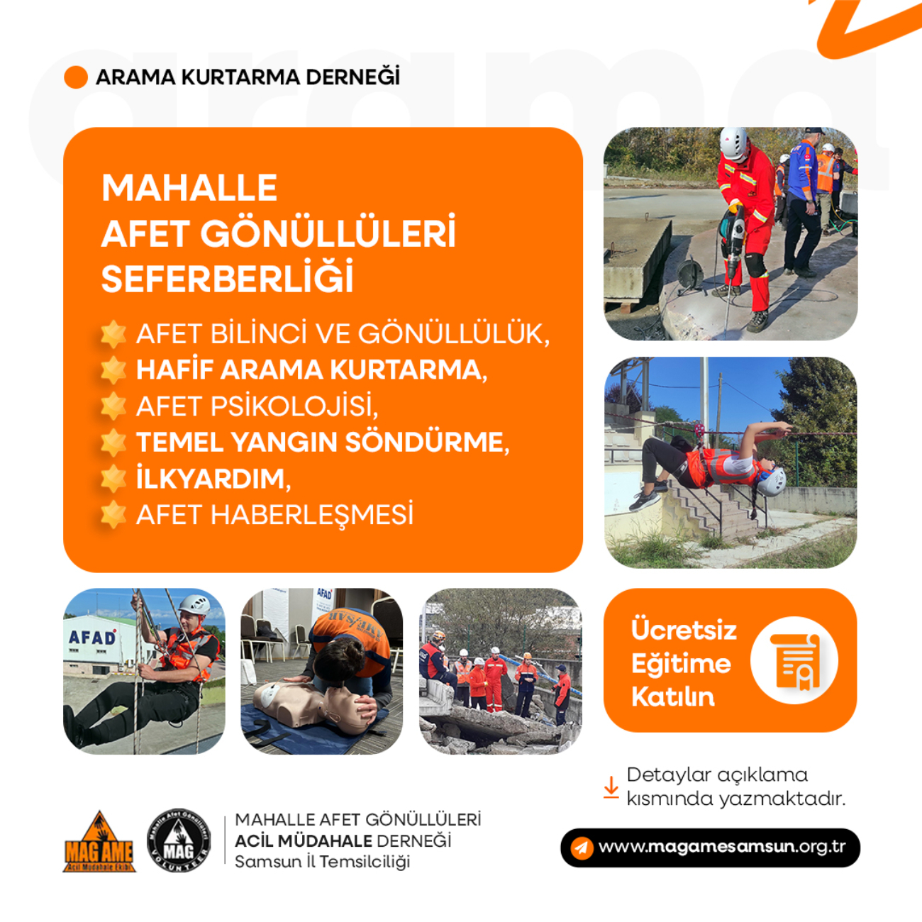 6. Dönem MAG Eğitimi